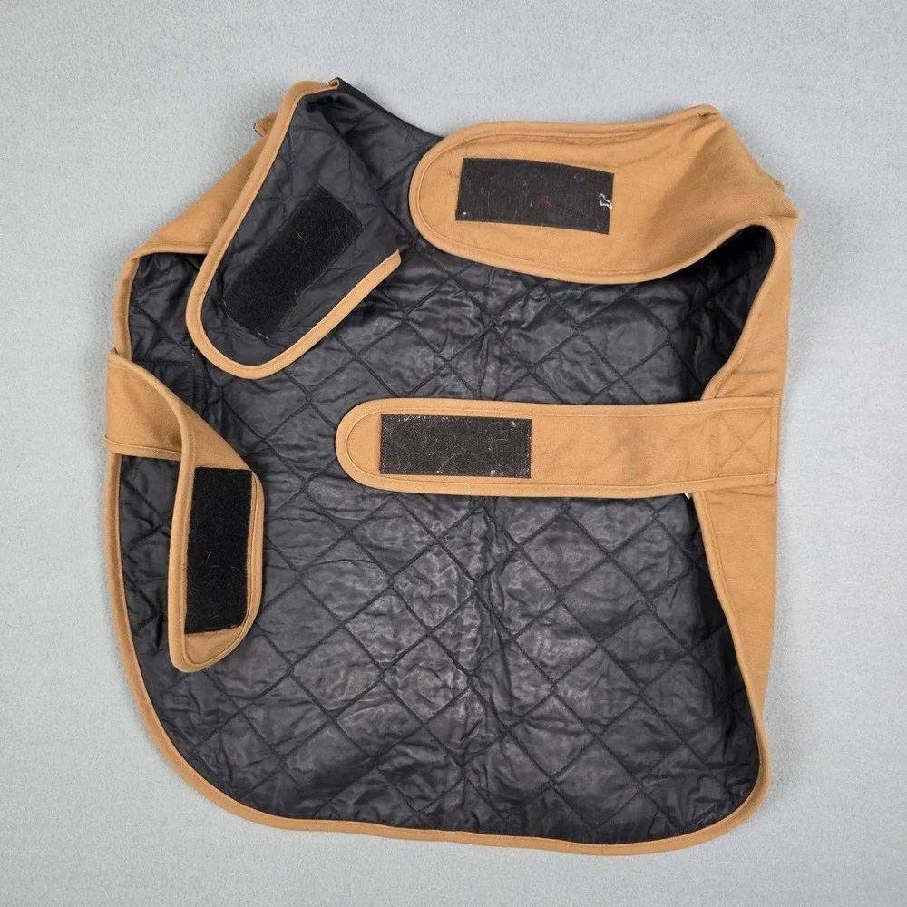 Carhartt Pet Dog‎ Coat XL Brown Duck Quilted Lined Insulated Chore Winter Jacket